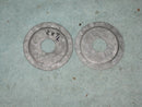 Reducing Washer (Lot Of 2) 2" To 1/2" Galvanized Steel Conduit
