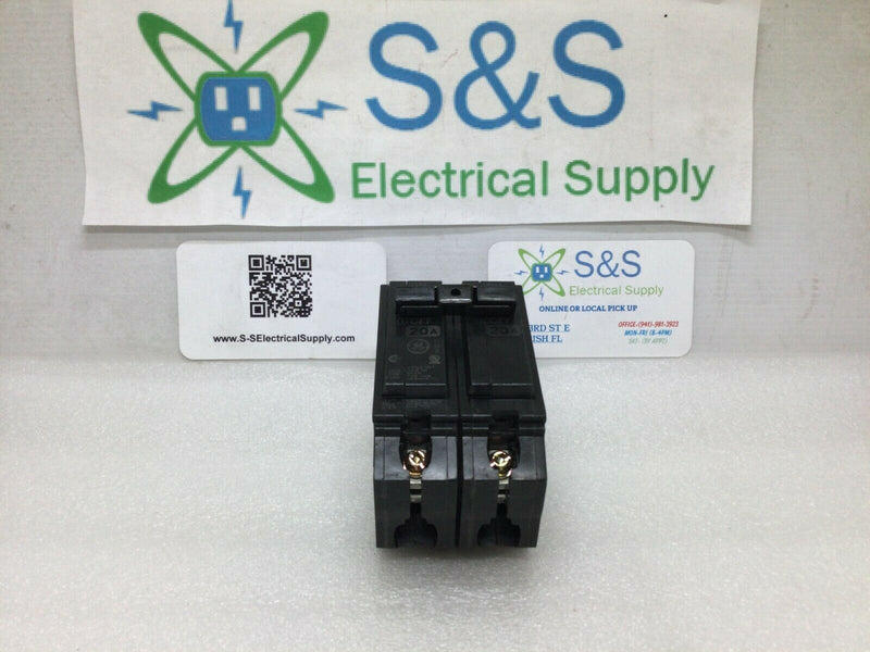 thumbnail interactive-video image 1 of GE THHQB2120 Circuit Breaker – 2 Pole, 20 Amp, 22kA – Box Of 5 (Open Box / New Condition) 1 of 4