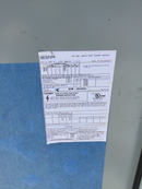 Eaton Corporation Dh366urk Safety Switch, 600 Volt, 60hz, 240vdc, 600 Amp, 3 Pole, Non-Fusible