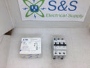 Eaton FAZ-C3/3 3 Pole 3A 15kA 480Y/277VAC Moeller Series Miniature Circuit Breaker (New)