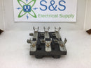 Industrial Fuse Retaining Block Holds 3 Class RK5 Fuses 600VAC