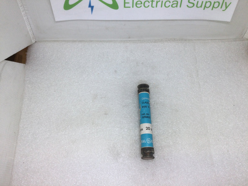 GE/General Electric GF6B20 20 Amp 600V Class K5 CLF Fuse