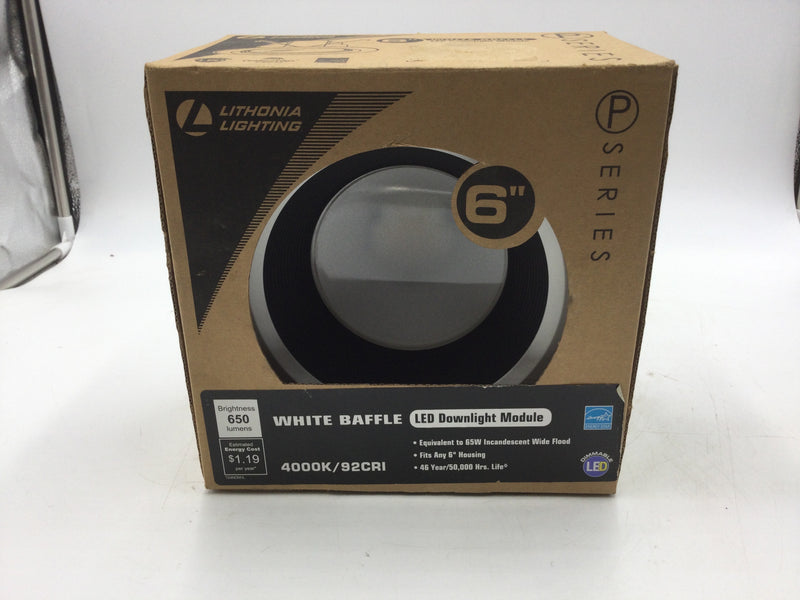 Lithonia Lighting P-Series GBPMW-LED-40K-90CRI 6" Recessed Light