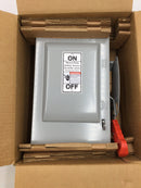 Siemens HNF261 30 Amp 2 Pole 600V Non-Fused Heavy Duty Safety Switch