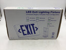 Mule Lighting MXBGU-SD LED Exit Lighting Fixture Universal Single or Double Face Configuration