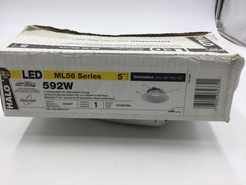 Halo ML56 Series LED Lighting System Trim 5" 592W DownLight