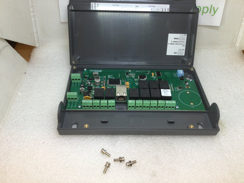 Generac Powerzone Remote Relay Panel G009852-0 12/24V 6W Input 1A @ 30V Type 1 Enclosure (New)