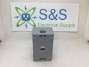 Centaur WI FSB50/3 1 Gang Weatherproof Box 3 Hole 1/2" Threaded Outlets Gray (New)
