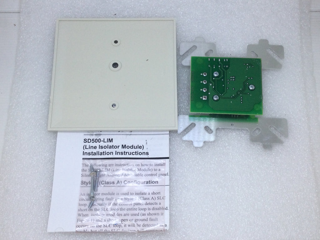 User l Silent Knight SD500-ANM (English - 2 pages User l Silent Knight SD500-ANM (English - 2 pages