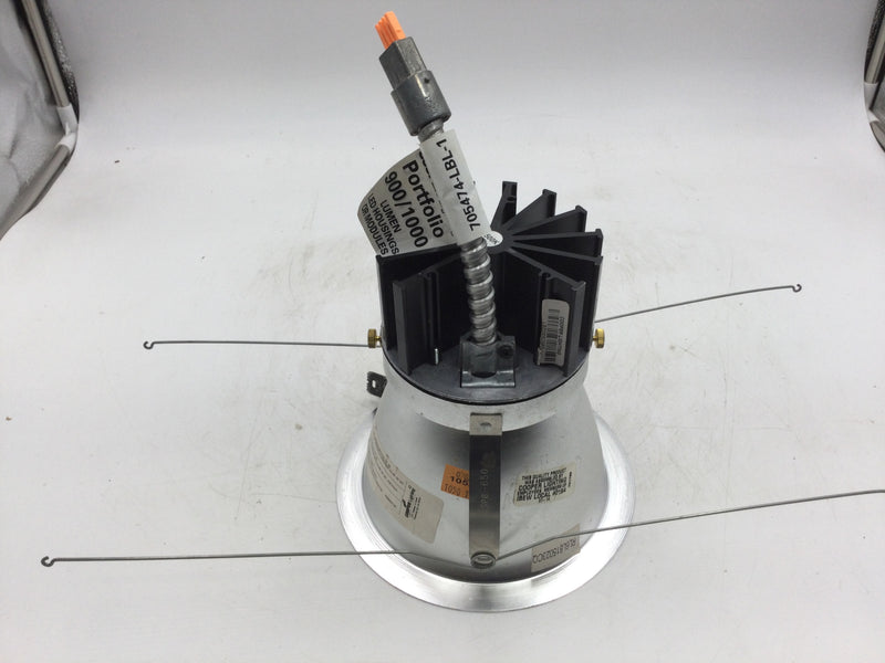 Cooper Lighting 6" Hard Wire Smooth Baffle Trim Dimmable 120-277V