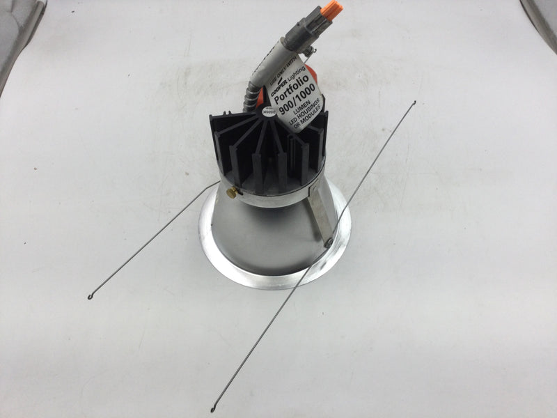 Cooper Lighting 6" Hard Wire Smooth Baffle Trim Dimmable 120-277V