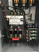 Square D 8538SBG12V84CFF4P51TY1072 30 Amp Nema Size 0 and 1 Type S Combination Motor Controller w/Disconnect Switch 120/240V Series K