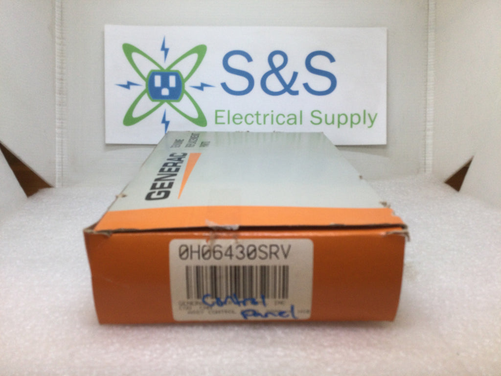 Generac 0H06430SRV Control Panel Assembly For Air Cooled Home StandBy
