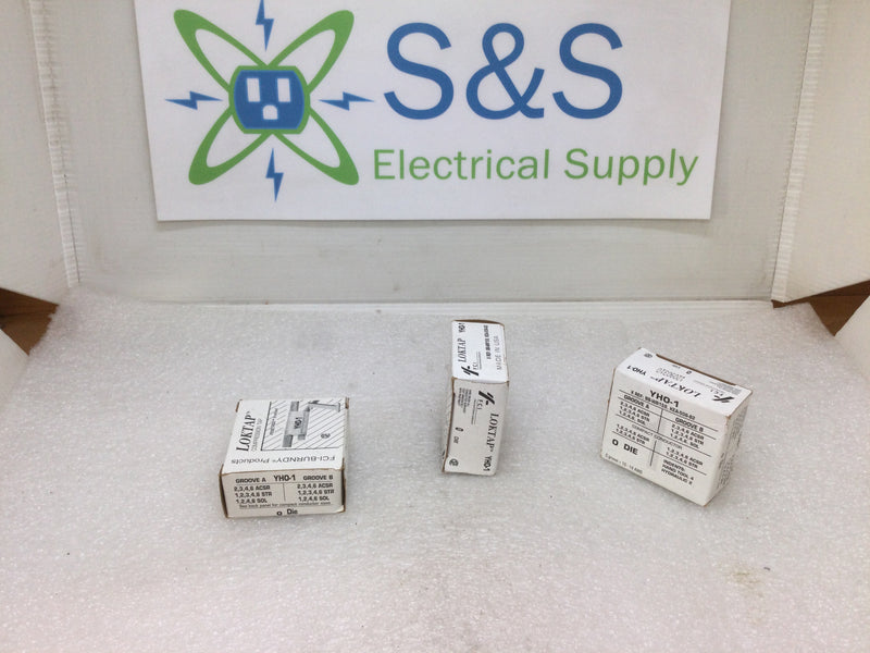 Burndy LOKTAP YH0-1 FCI-Burndy Products 6-2R 6-2T Al H Tap (New: See Variants)