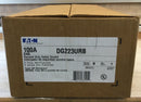 Eaton DG223URB 100 Amp 2 Pole 240V General Duty Non-Fused Safety Switch