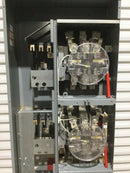 Square D EZML334225 1200A Max 208Y/120V 3Ph 4 Wire 4 Gang Meter Pack Type EZM