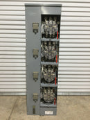 Square D EZML334225 1200A Max 208Y/120V 3Ph 4 Wire 4 Gang Meter Pack Type EZM