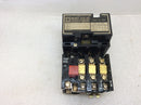 Square D 8536 A0-2 Size 00 Contactor/Starter 3 Pole 200-575 VAC 1 1/2-2 HP with 120 VAC Coil and Overload Relay