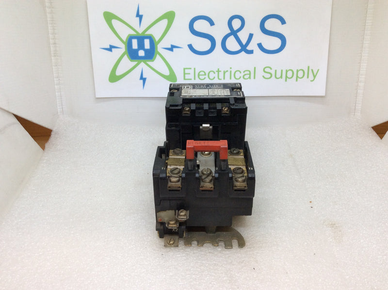 Square D 8536 SB0-2 Size 0 110/220v Series A Coil 480v Overload Relay Contactor