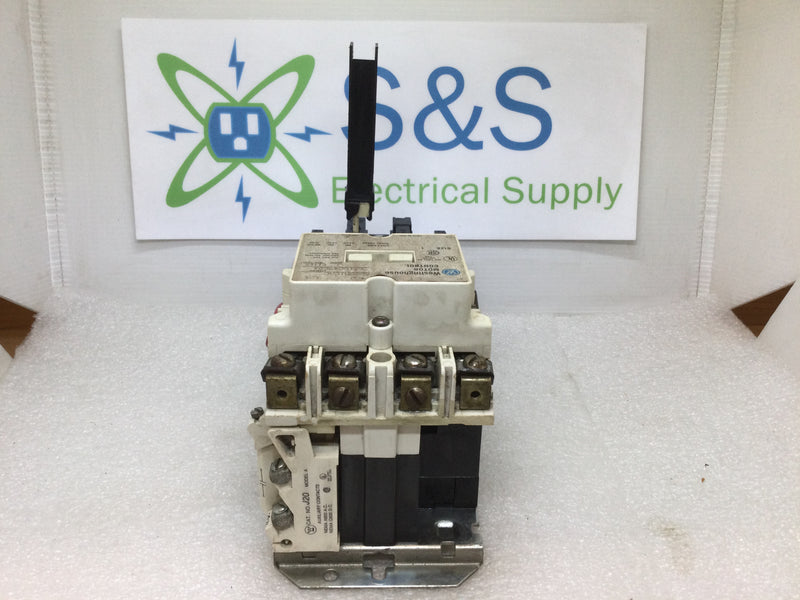 Westinghouse Motor Control A200M1CAC Size 1 Model J Contactor Starter