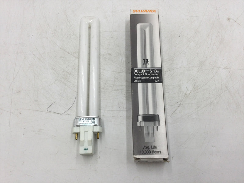 Sylvania CF13DS/827 Dulux S 13W Compact Fluorescent Bulb