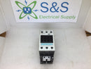 Siemens 3RT1036-1BB40 Contactor 3Ph 50A 600VAC Max Overload Power Relay