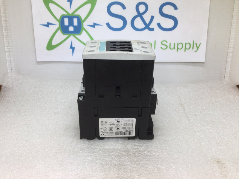 Siemens 3RT1036-1BB40 Contactor 3Ph 50A 600VAC Max Overload Power Relay