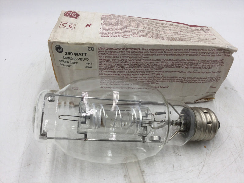 General Electric MPR250/VBU/O 49471 250W Multi-Vapor Lamp