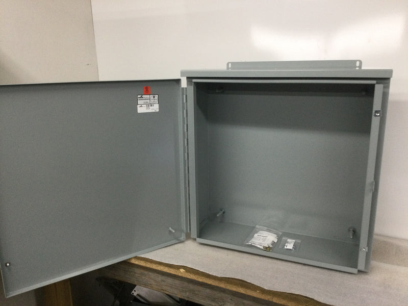 Cooper Eaton 24248 RHC B-Line Series Type 3/3R Panel Enclosure 24" x 24" x 8"
