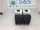 Telemecanique LC2D65AG7 65A 600V Electric Reversing Contactor 120V 50/60Hz Coil
