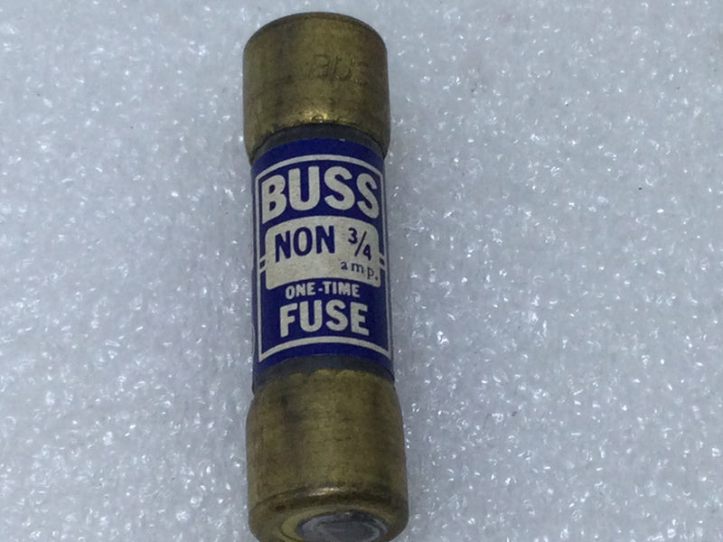 Bussman NON 3/4 0.75 Amp 250V One Time Class H Fuse