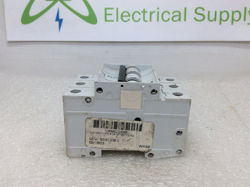 Siemens 5SX23D8 Type D8 8 Amp 400V 3 Pole Circuit Breaker