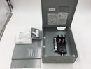 GE General Electric TL240RCUP Type 3 Outdoor Enclosure 40 Amp 2 Space 4 Circuit Main Lug  Load Center