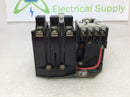 Allen-Bradley 509-TOD Series B Size 00 Starter/Contactor 9 Amp 200-575 VAC 1/3 to 2 HP with Overload Relay and 120 VAC Coil