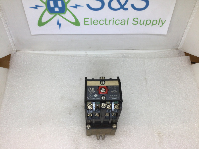 Allen-Bradley 700-P800A1 Convertible Contact Control Relay Nema A600 10A 600VAC Series A