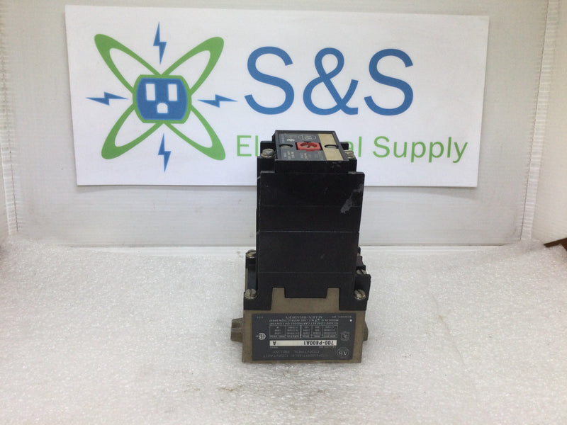 Allen-Bradley 700-P800A1 Convertible Contact Control Relay Nema A600 10A 600VAC Series A