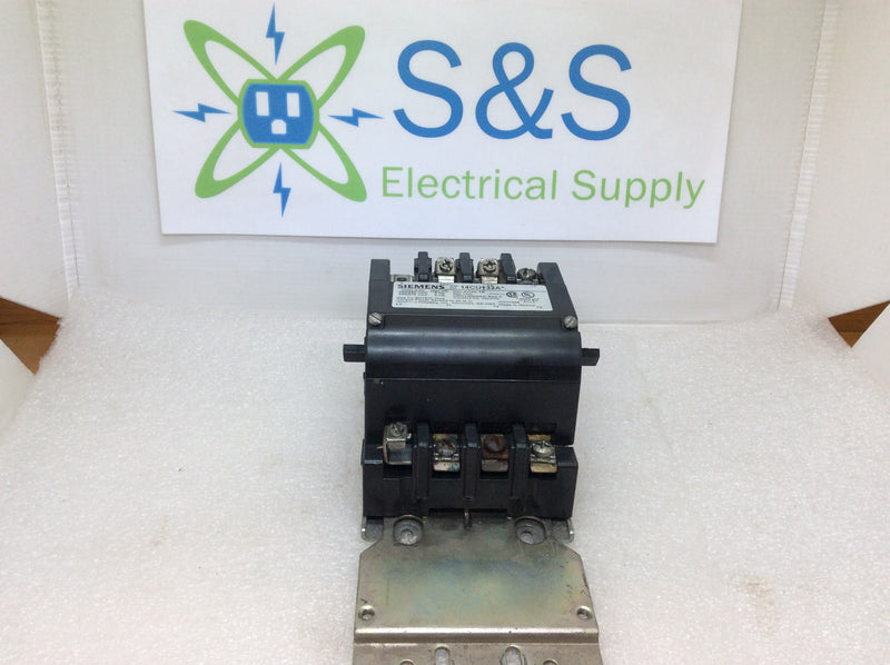 Siemens 14CU+32A* 3Ph 18A 600VAC@5hp Nema Motor Starter 110-120V/220-240V 50/60Hz Coil