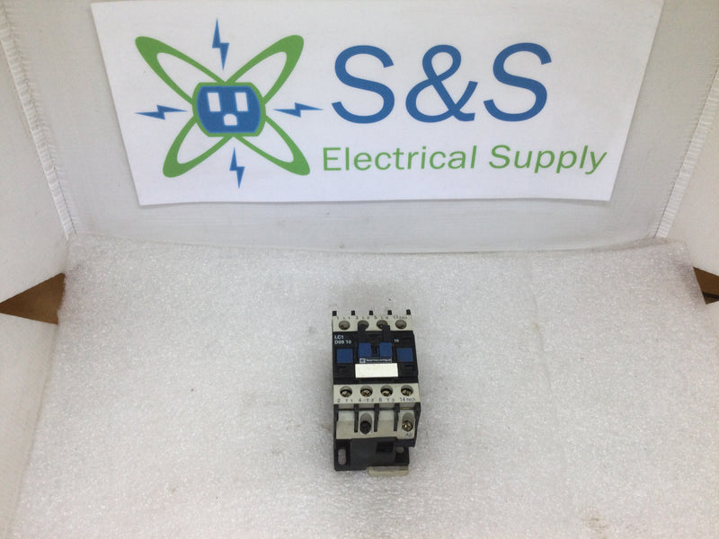 Square D/Telemecanique LC1D0910 With LR2D13 120V 60Hz 25A Coil