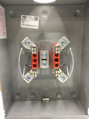 Milbank R7040-RL-TG 4 200 Amp Terminal Ringless Overhead/Underground Meter Socket