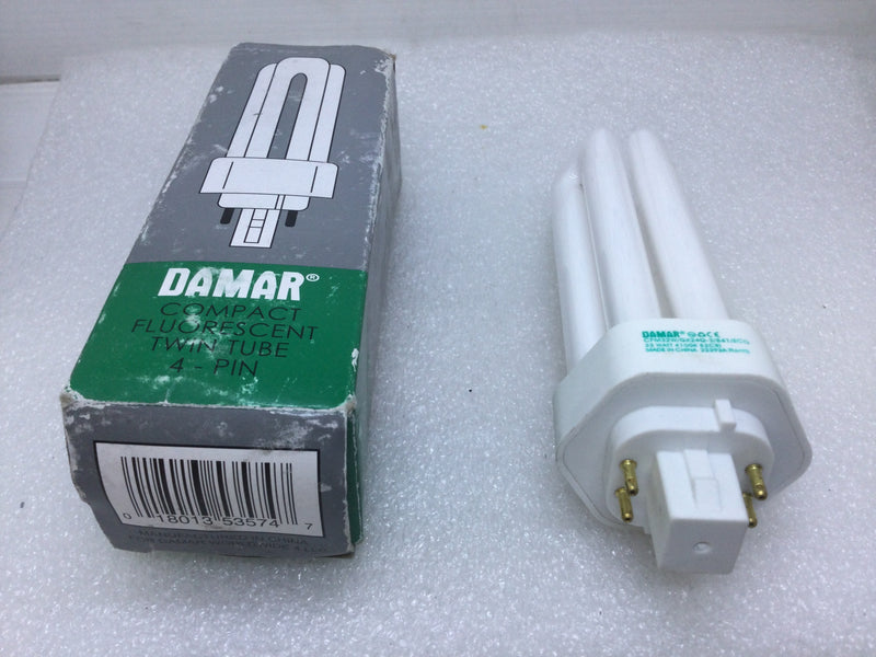 Damar CFM32W/GX24Q-3/841 22392A 32W Compact Fluorescent Triple Twin Shape Lamp 4-Pin