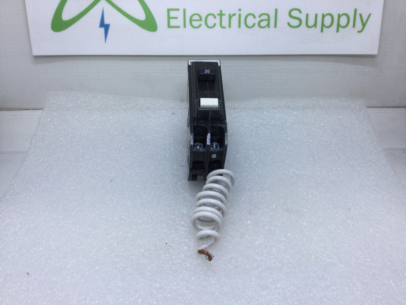 Eaton QBGFT1020 20 Amp Single Pole 120V Quicklag Ground Fault Circuit Breaker