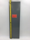 Square D SC1624M100S 100 Amp 16/24-Circuit Outdoor Surface Mount Covers Only