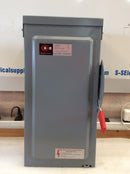 Cutler-Hammer DG323UR 3 Pole 100A 240VAC Nema3R Non-Fused Enclosed Safety Switch (New)