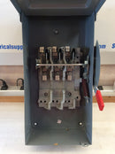 Cutler-Hammer DG323UR 3 Pole 100A 240VAC Nema3R Non-Fused Enclosed Safety Switch (New)