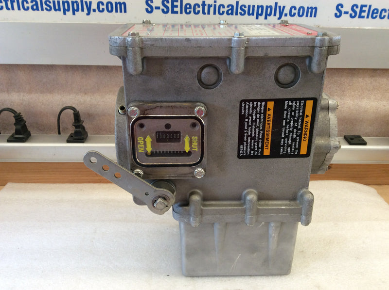 Asco AH2D112S4 Hydramotor Gas Valve 110/120V 50/60Hz 6-14 Sec Opening Time 1 Sec Closing Time