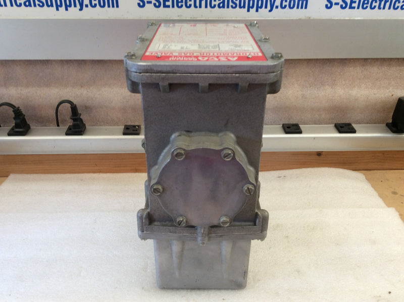 Asco AH2D112S4 Hydramotor Gas Valve 110/120V 50/60Hz 6-14 Sec Opening Time 1 Sec Closing Time