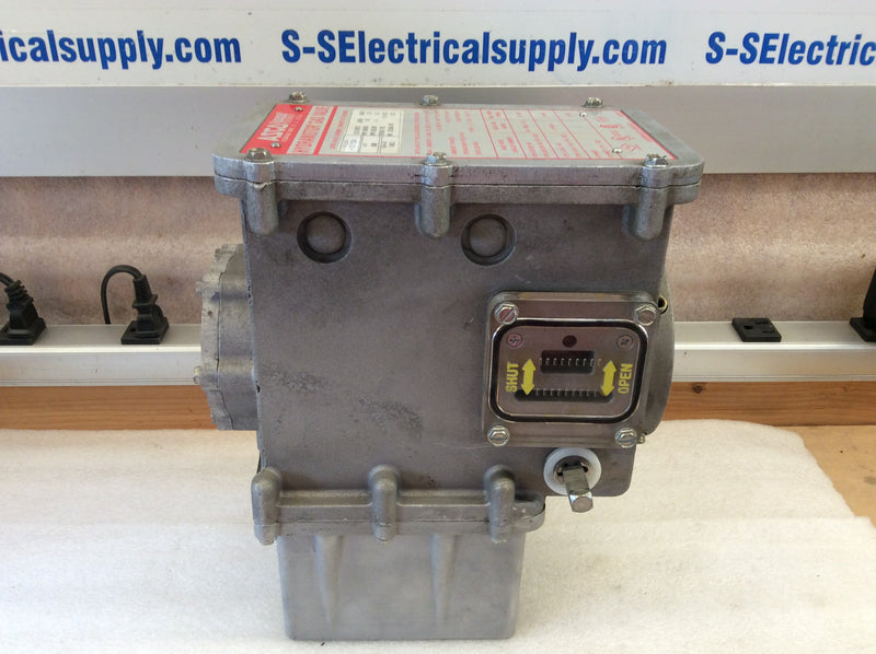 Asco AH2D112S4 Hydramotor Gas Valve 110/120V 50/60Hz 6-14 Sec Opening Time 1 Sec Closing Time