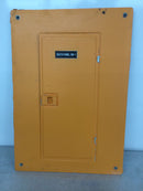 Square D QOC24UF 24 Space 120/240V Cover/Door Only w/Main 22 1/8" x 15 1/2"