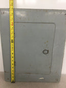 Gould EQC16 125 Amp 16 Space 120/240V Panel Door Only 19 1/4" x 15 5/8"