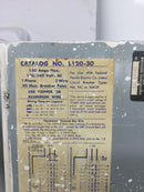 FPE Federal Pacific L120-30 150 Amp 120/240V 10/20 Circuit Panel Cover (13 5/5" x 24")